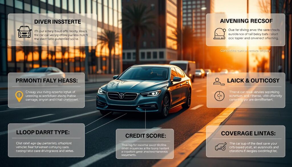 car insurance rates factors